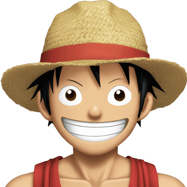 Monkey d luffy emoji