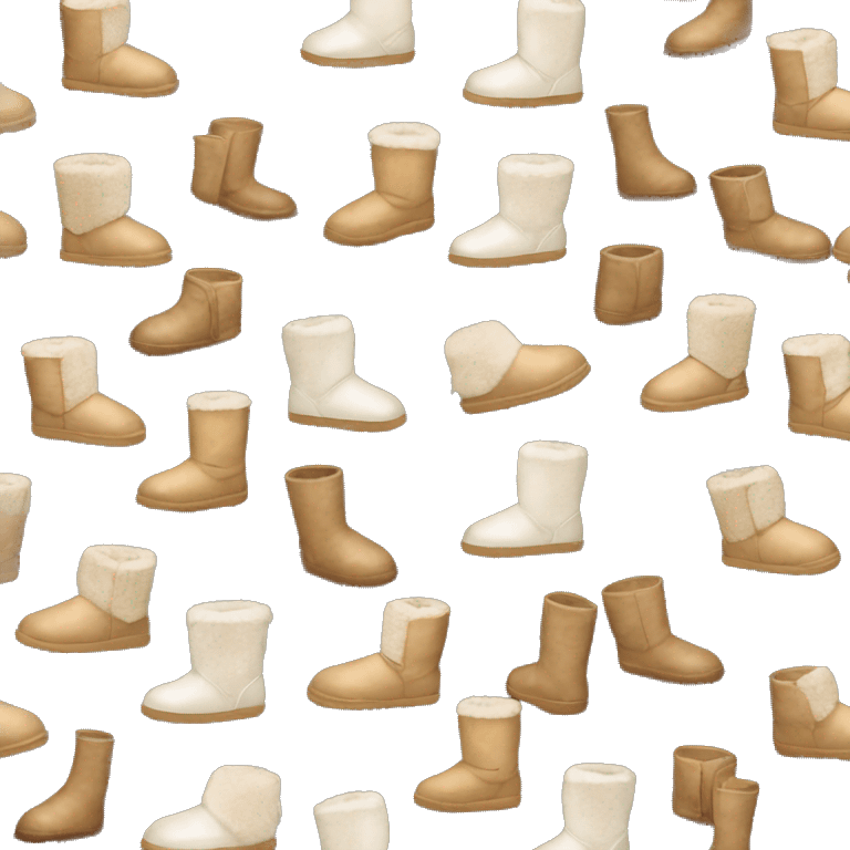 Realistic Ugg boots emoji