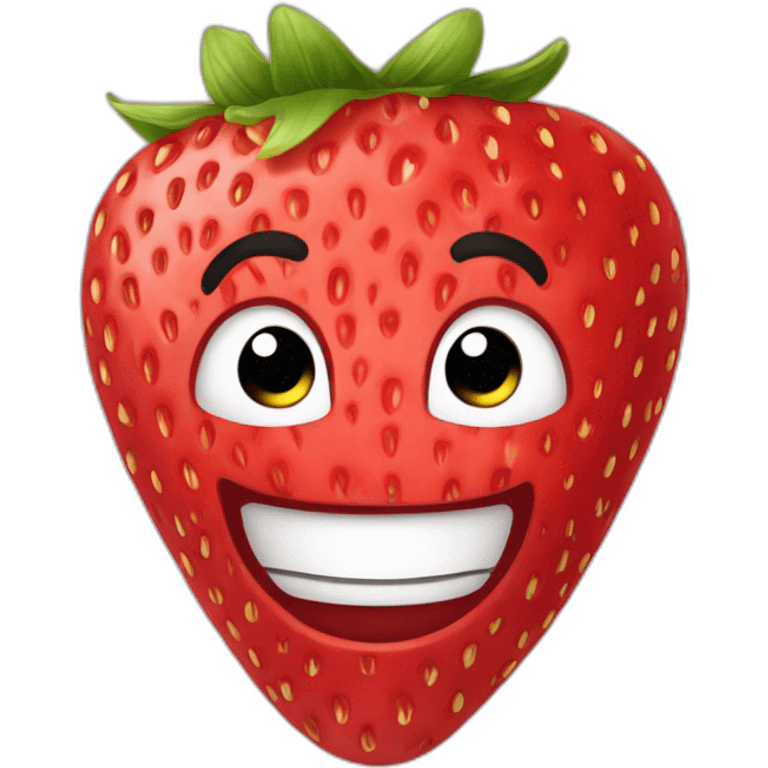 Fraise un dor emoji