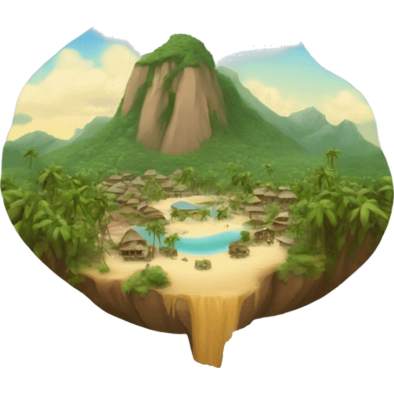 Exotic valley  emoji