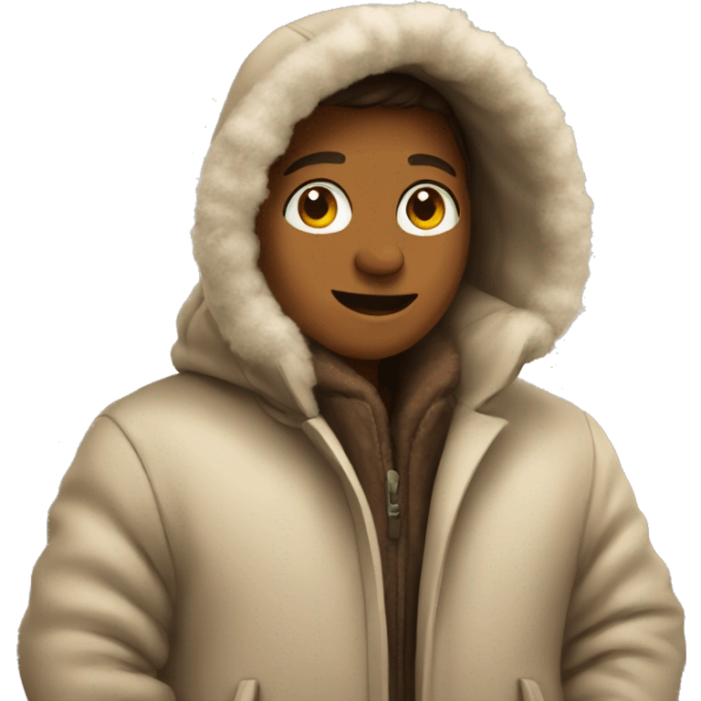 Cozy coat emoji