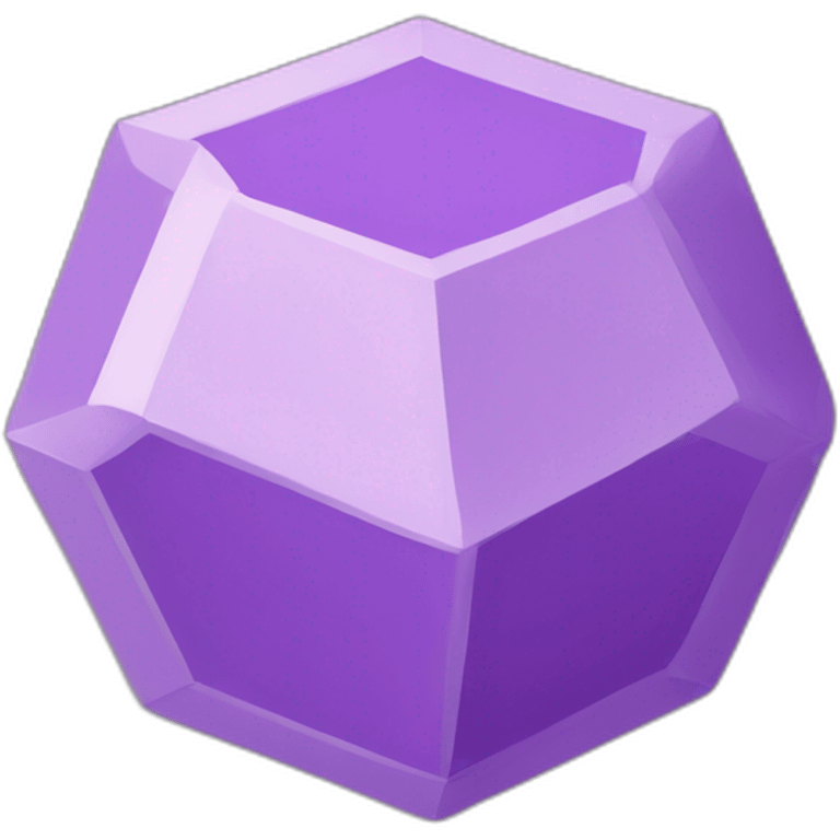 Dodecahedron emoji