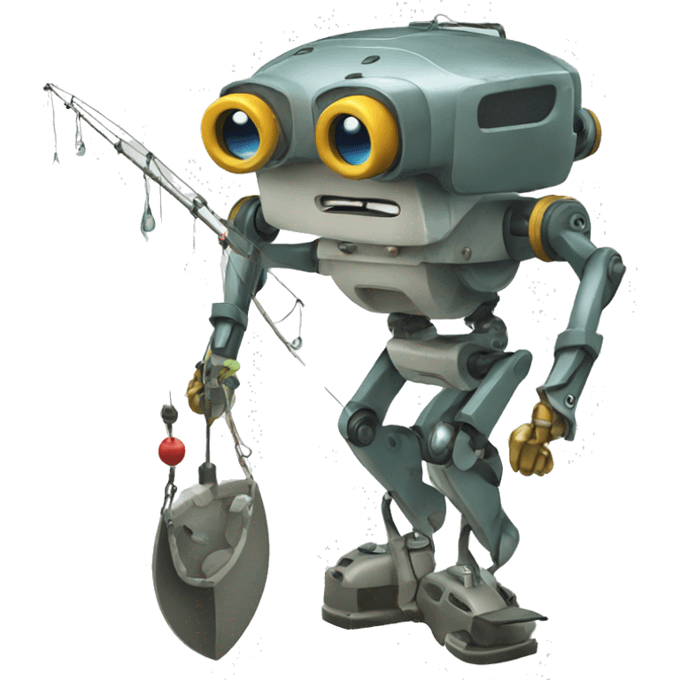 fishing robot emoji