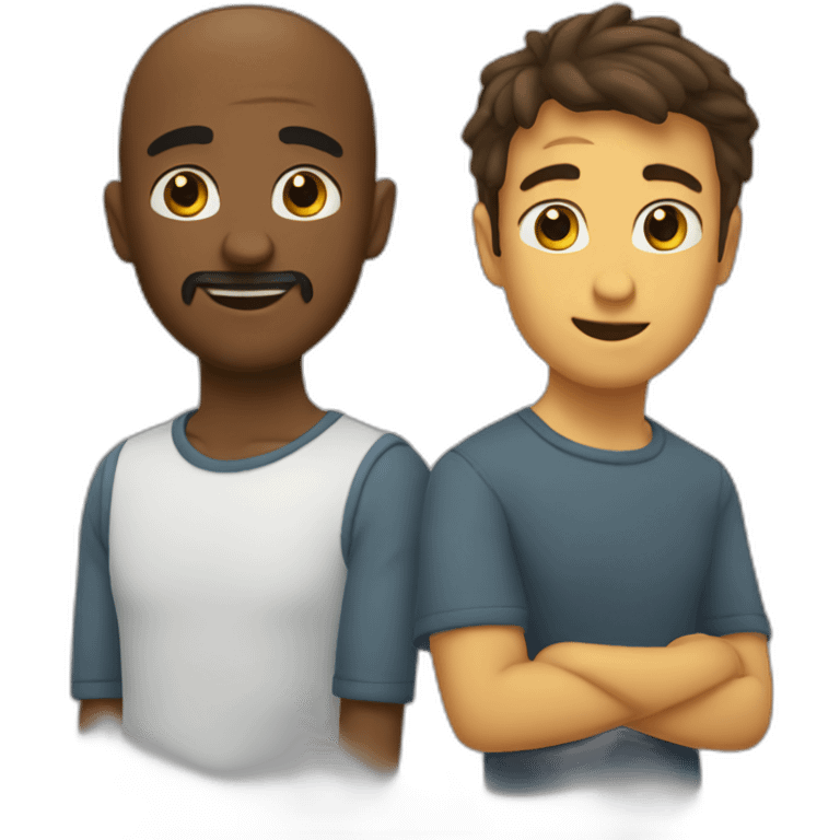 Billy et amine emoji