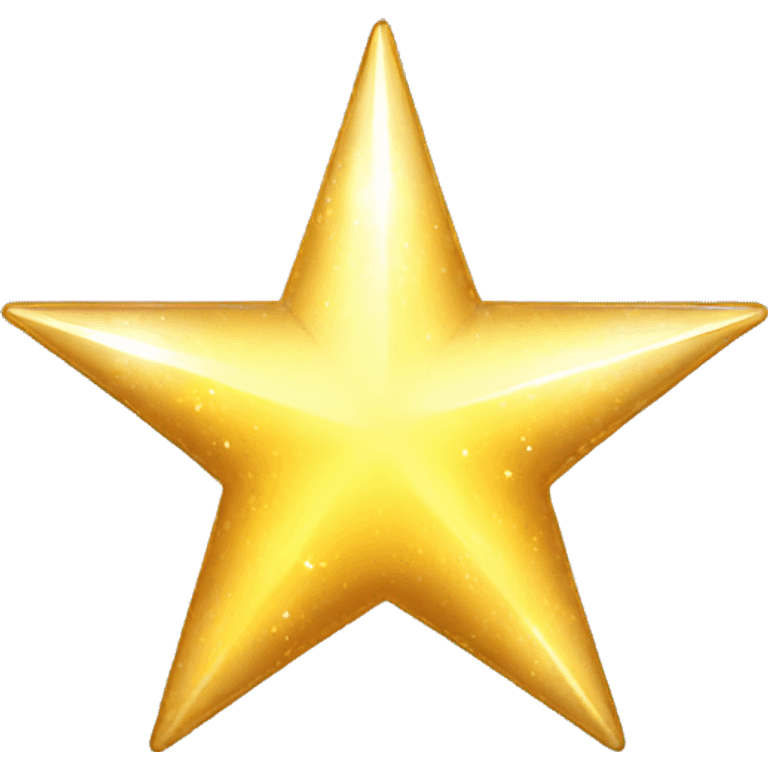 Shiny star emoji