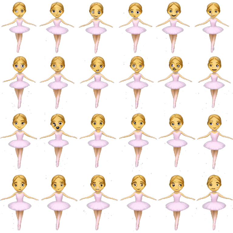 caucasian ballerina emoji