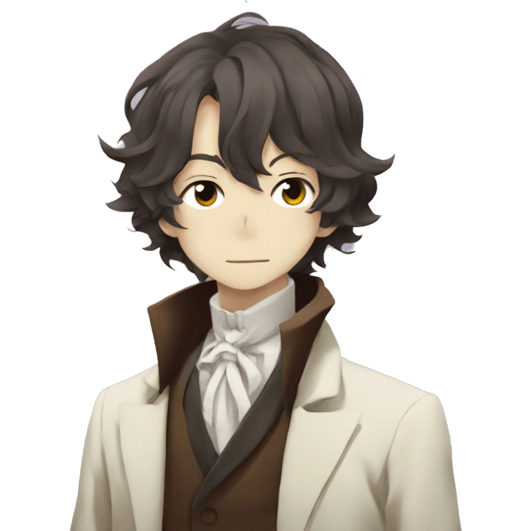 Dazai from Bungou stray dogs emoji