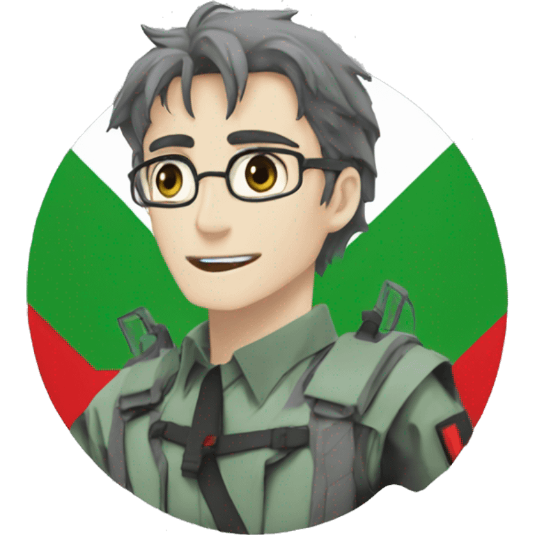 evangelion free Palestine emoji