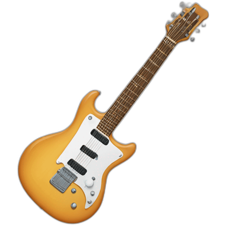 Guitare électrique emoji