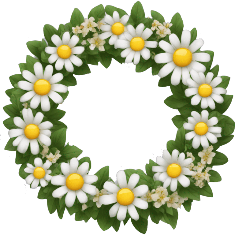  flowers wreath for funeral  emoji