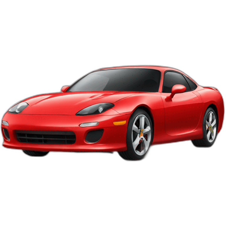 red sports car emoji