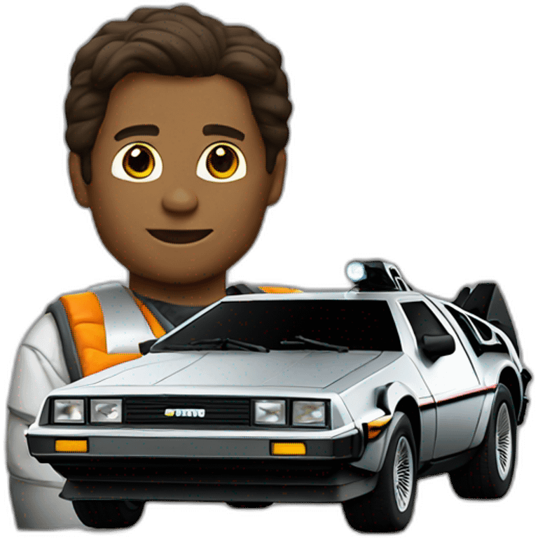 Delorian emoji