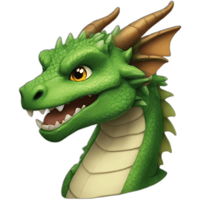 Anthromorphic Dragon emoji