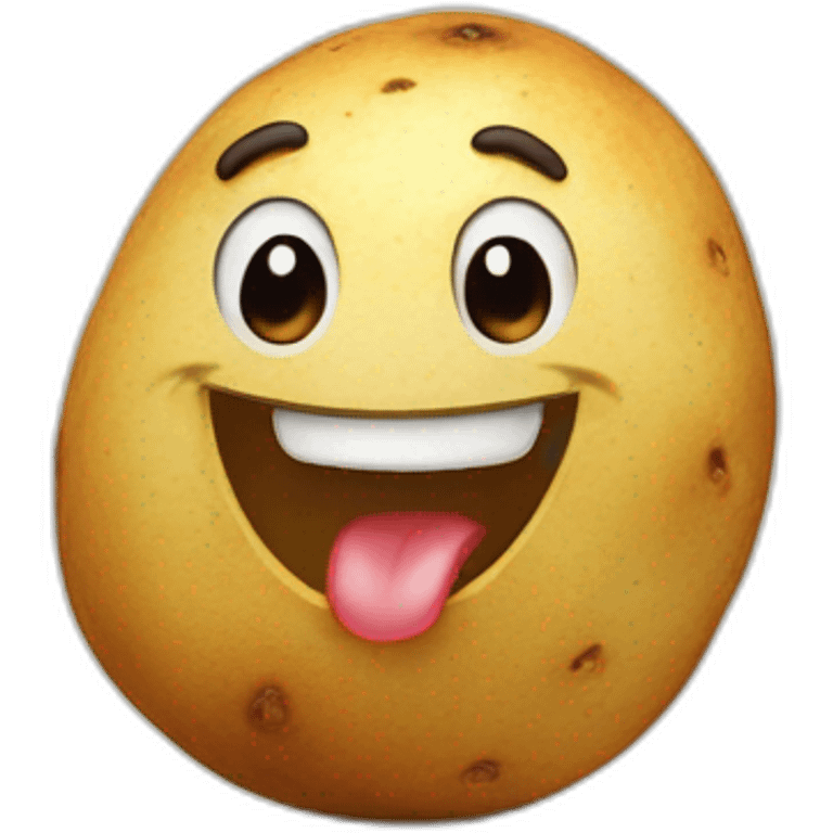 laughing Potato emoji