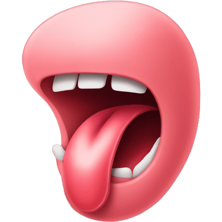 tongue with tab emoji