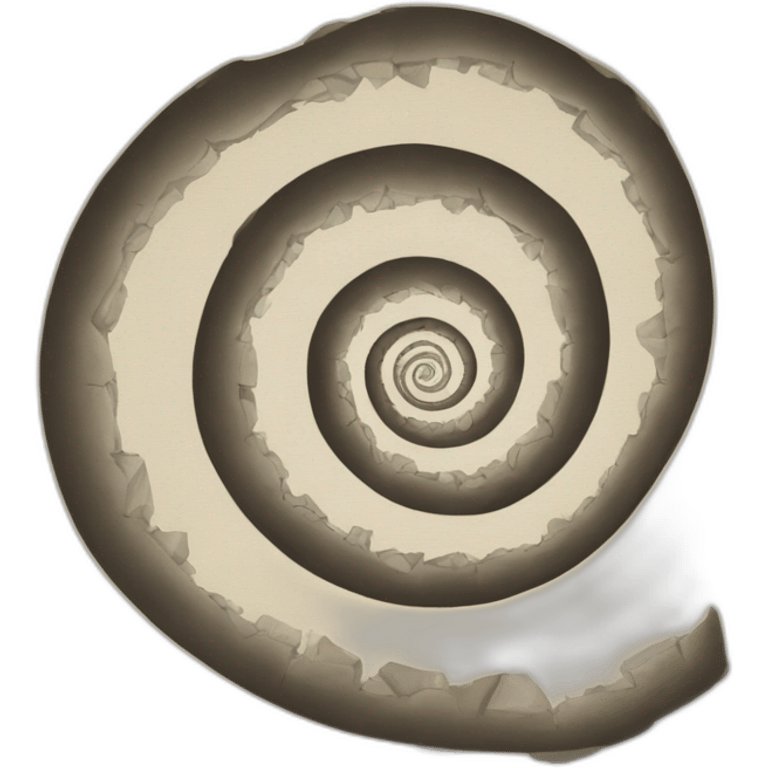 paleolithic spiral emoji