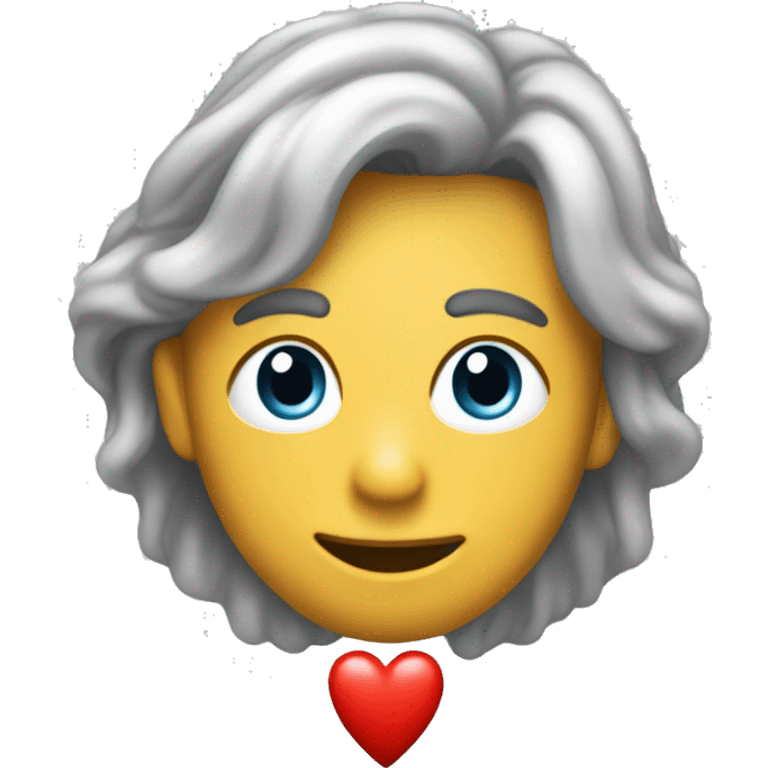 Un corazón de gofres apilados emoji