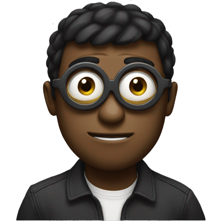 black minion emoji