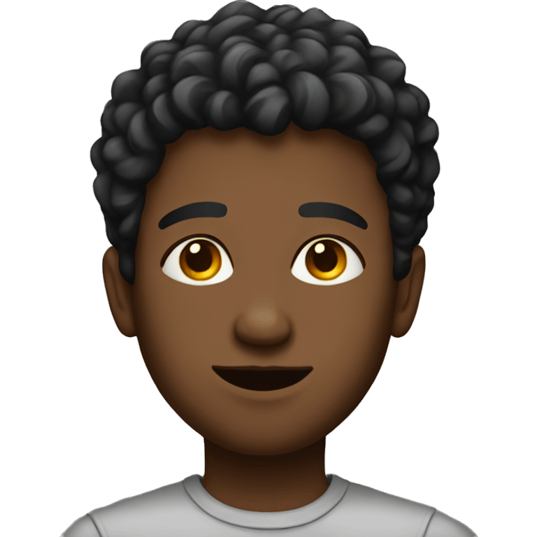 portrait of young man emoji