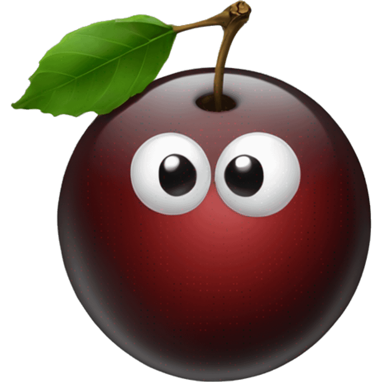 8 ball cherries emoji