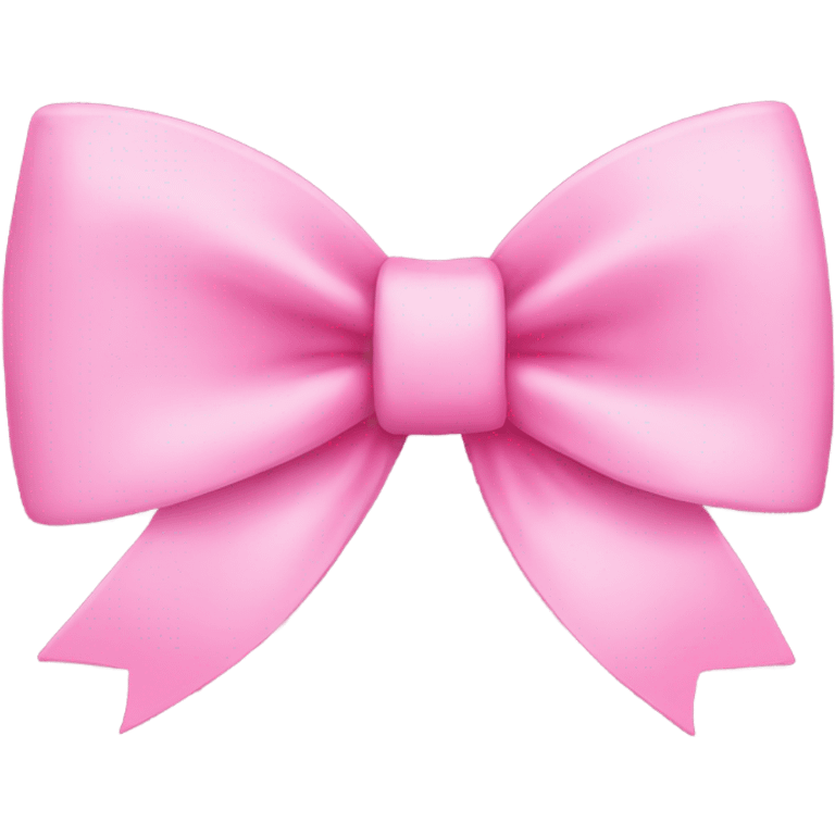 pink bow emoji