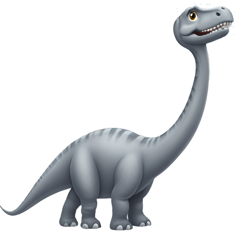 grey brachiosaurus emoji