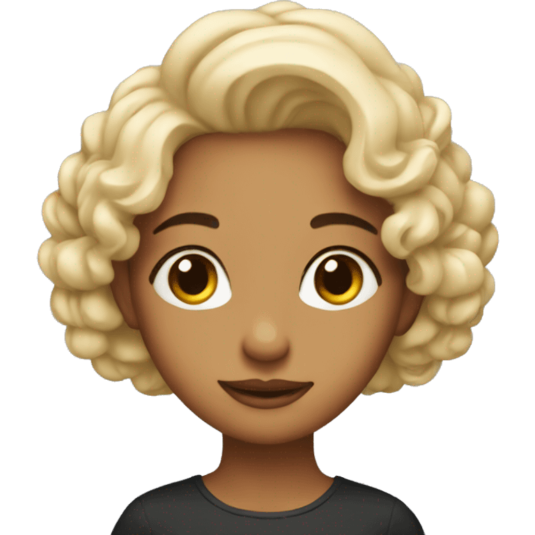 cute and beautiful woman emoji