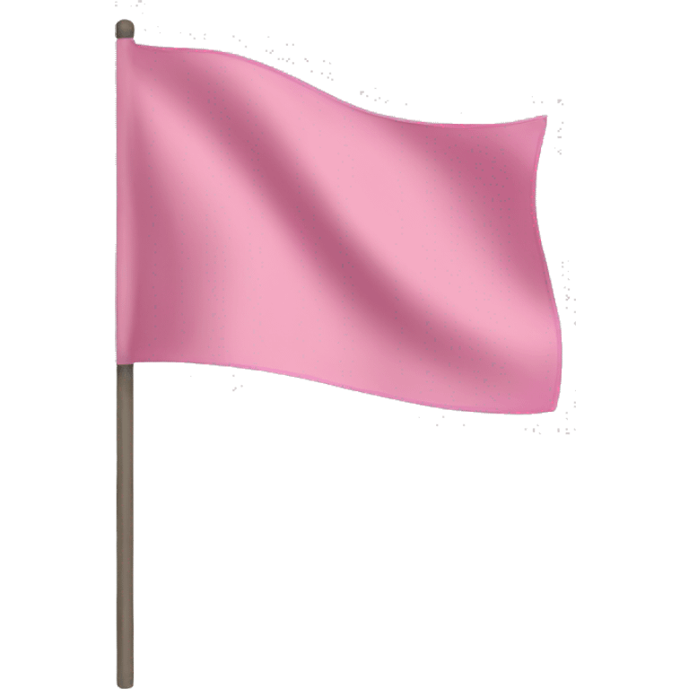 Pink flag  emoji