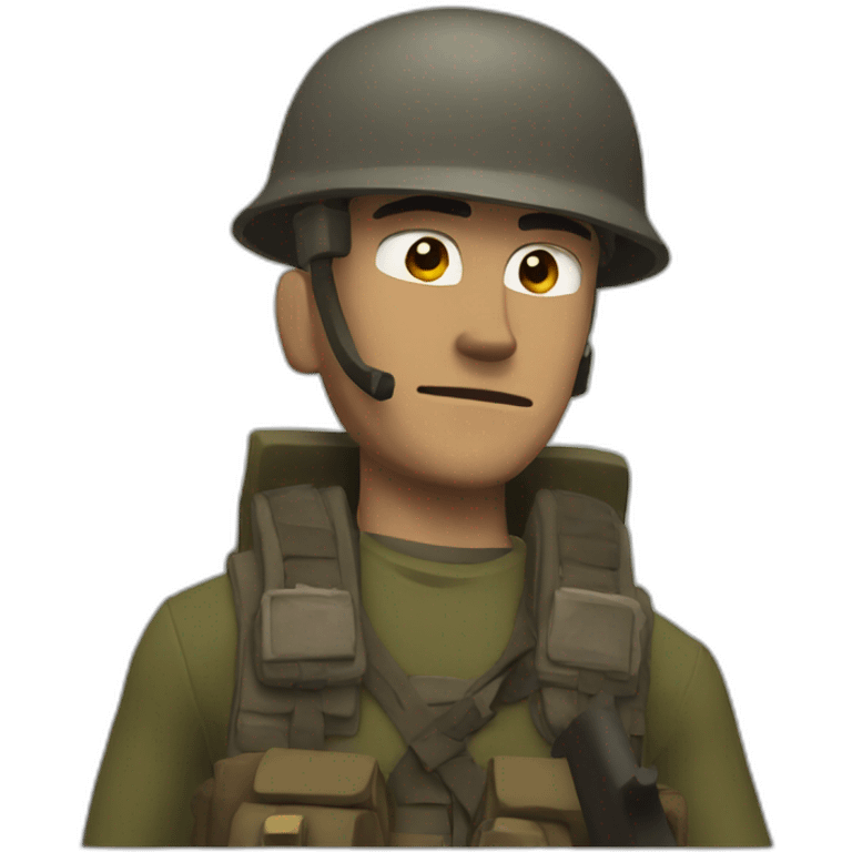 Soldier tf2 emoji