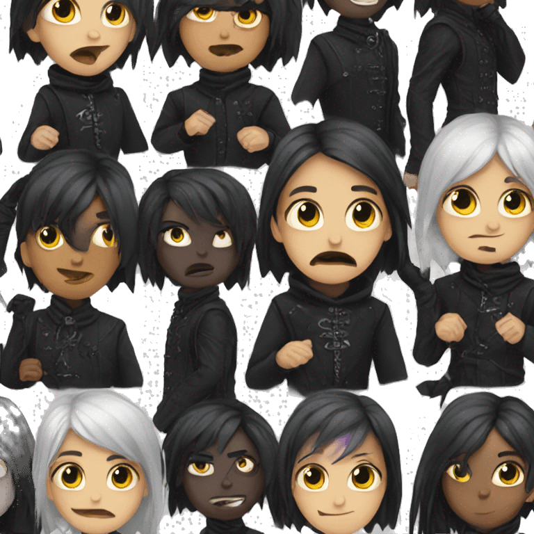 Goth  emoji