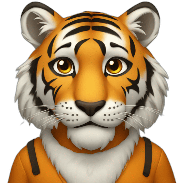 Tiger furry emoji