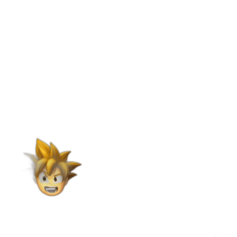 Son goku cité emoji