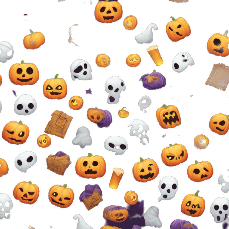 Spooky Halloween emoji