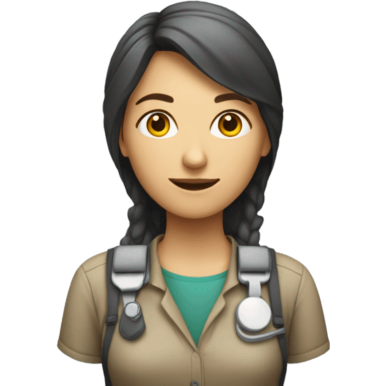 Technical support lady casual but professional emoji