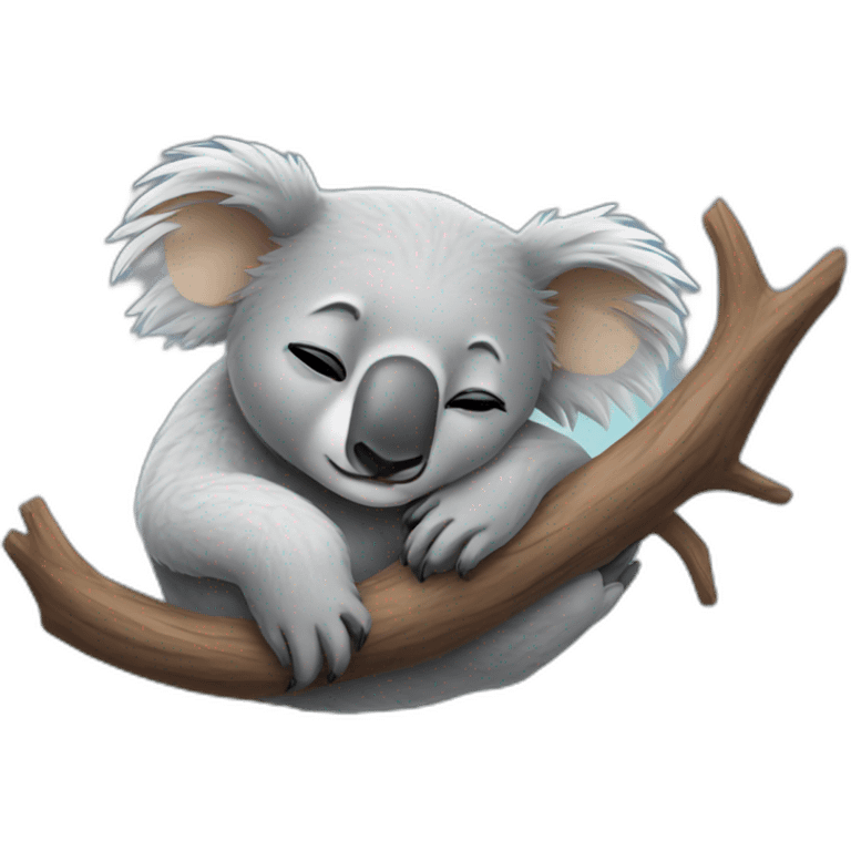 Koala sleep emoji