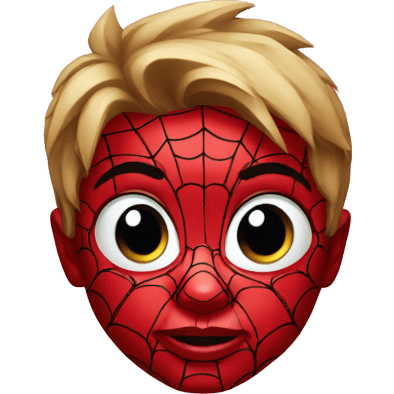 spiderman baby face emoji