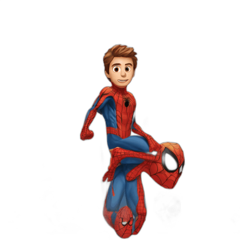 Spiderman sorprendido  emoji