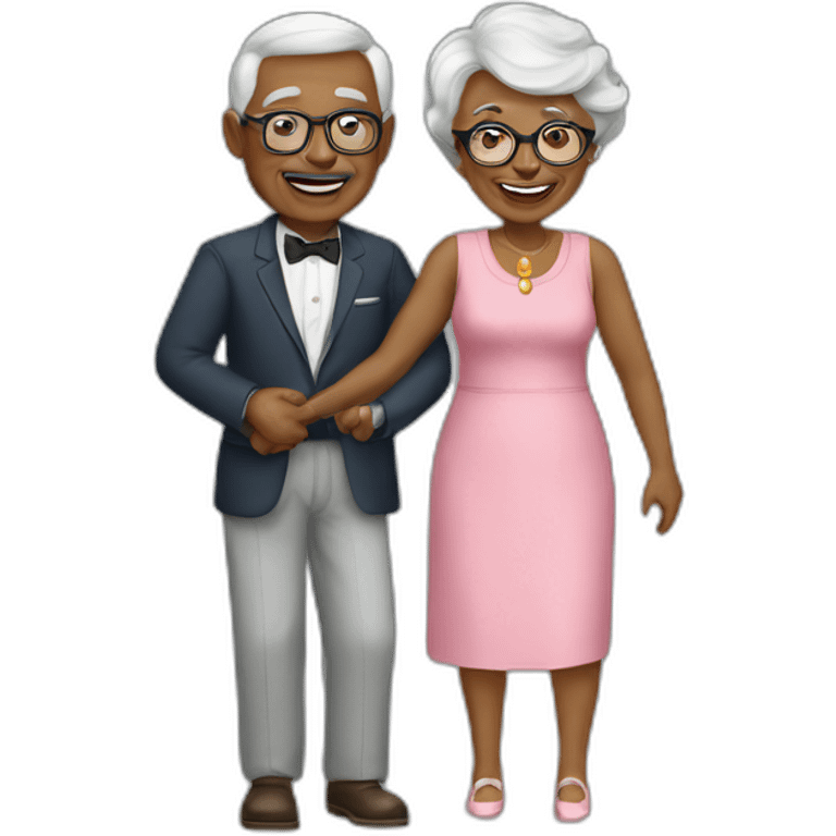 Swinger grandparents emoji