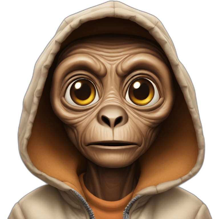 E.T. the Extra-Terrestrial emoji