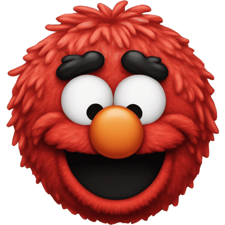 Cute Elmo head emoji