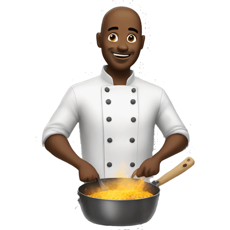 man cooking emoji