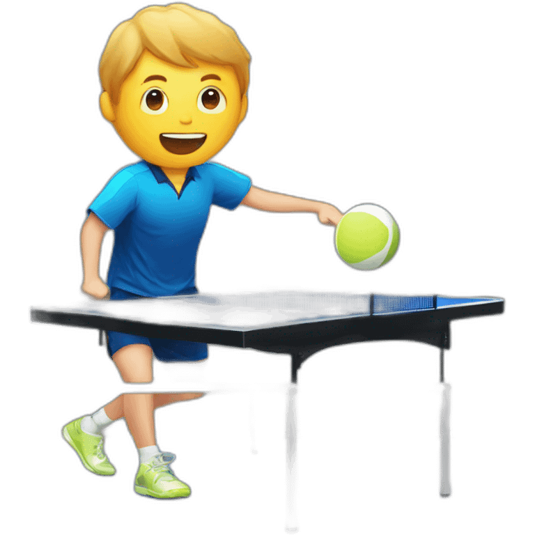 table tennis emoji