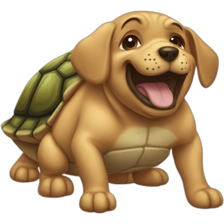 dog turtle emoji