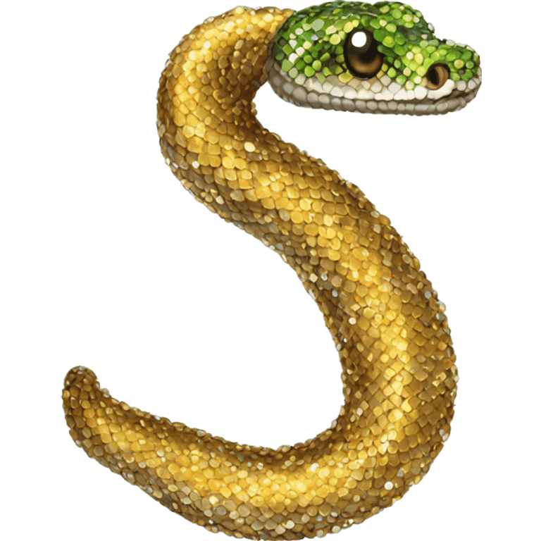 Bedazzled snake  emoji