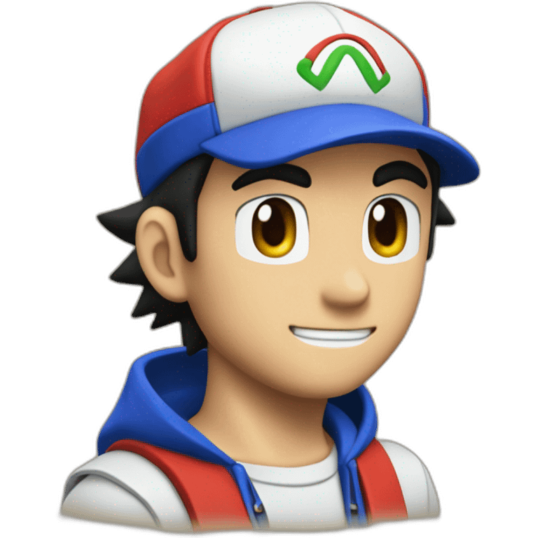 Ash ketchum emoji