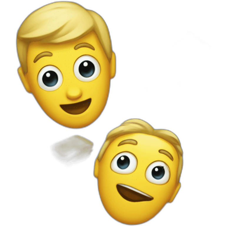 Quelqu’un qui guge et qui tchip emoji