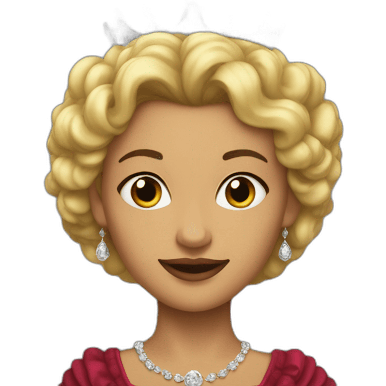 Queen Élisabeth emoji