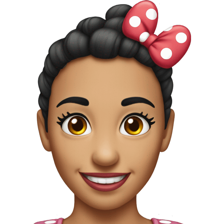 Minnie Mouse ears emoji