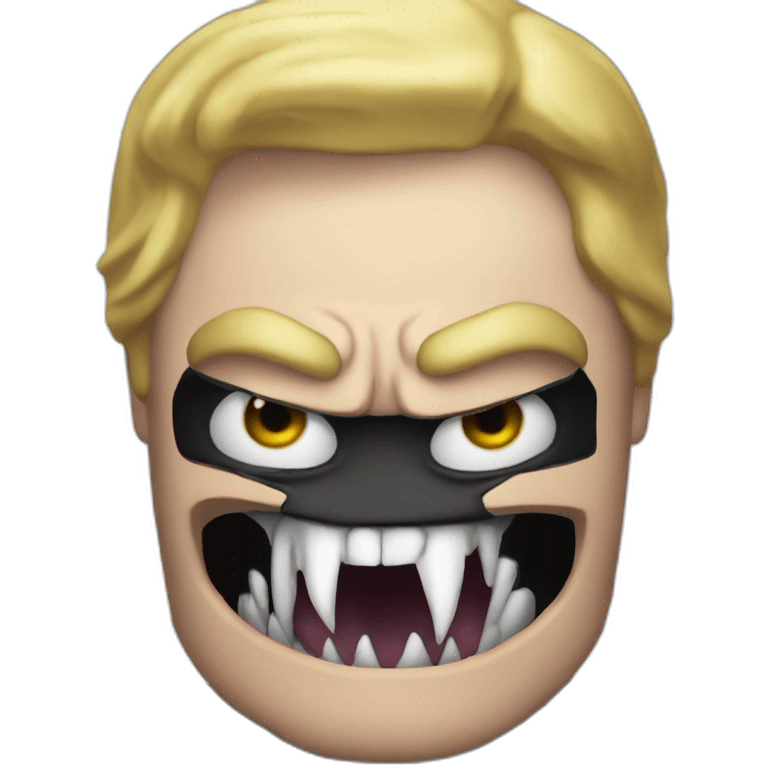 Trump as venom emoji