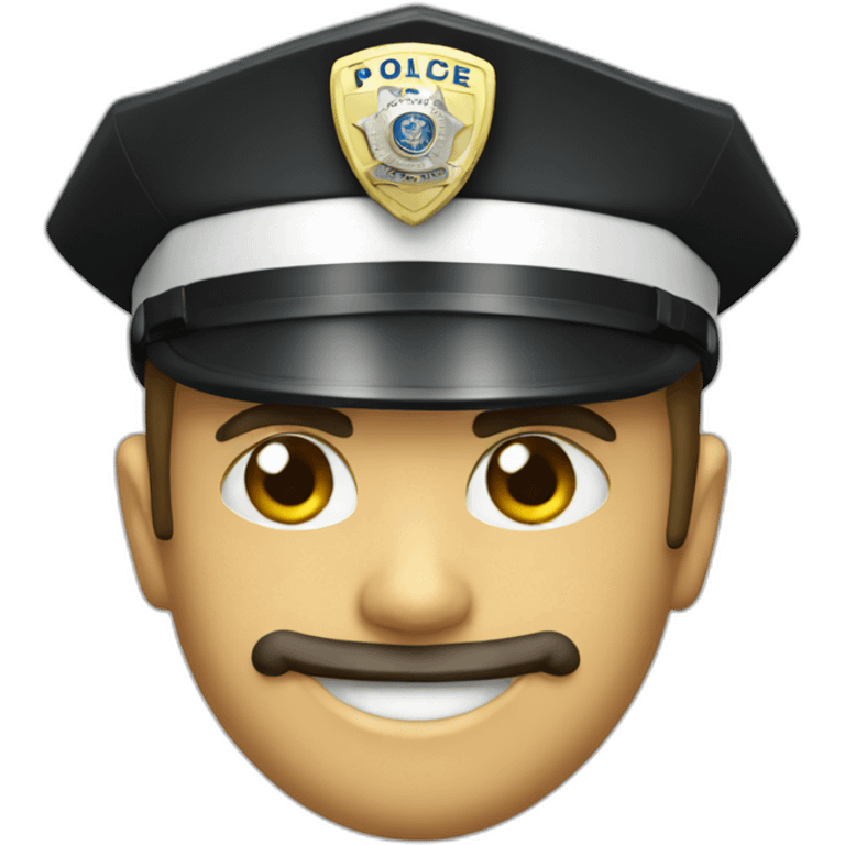 police badge emoji